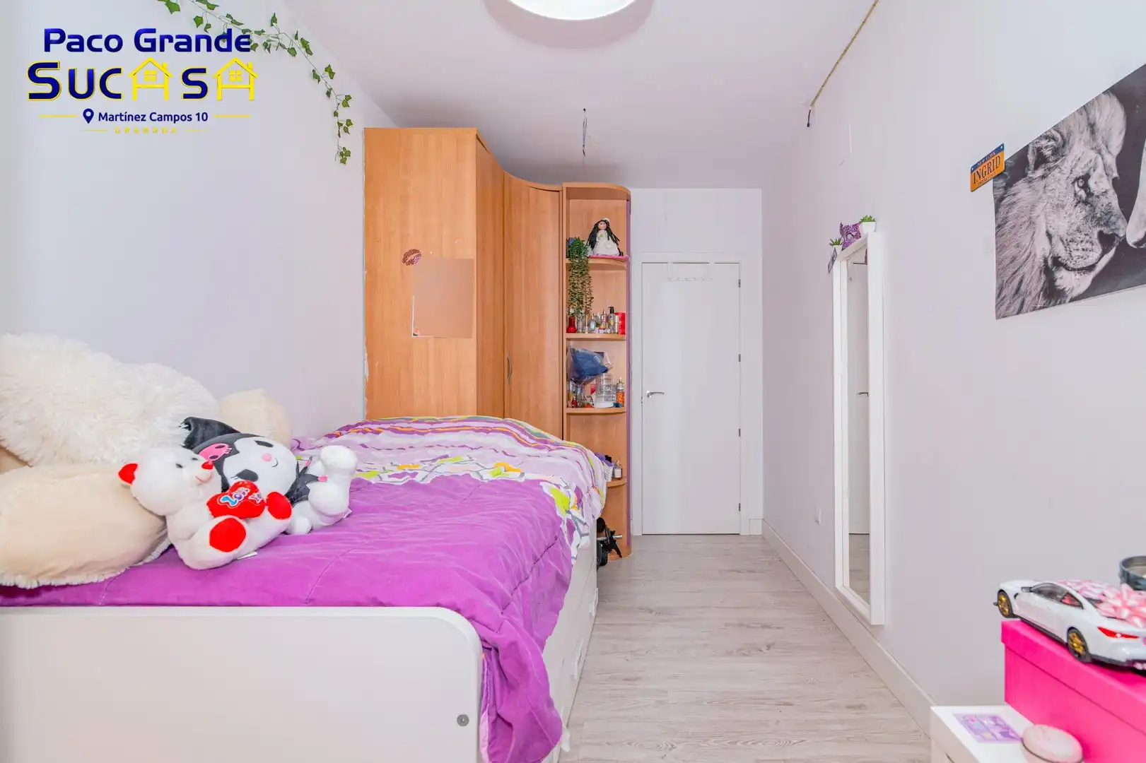 Schlafzimmer von Erdgeschoss zum Verkauf in La Zubia mit Klimaanlage, Heizung und Möbliert