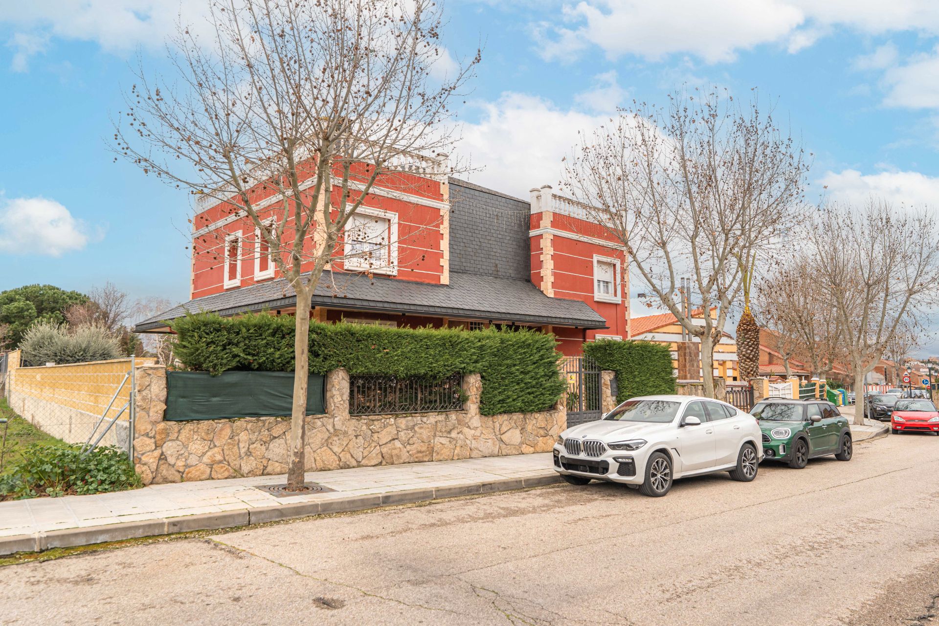 Exterior view of House or chalet to rent in Arroyomolinos (Madrid)  with Air Conditioner, Heating and Private garden