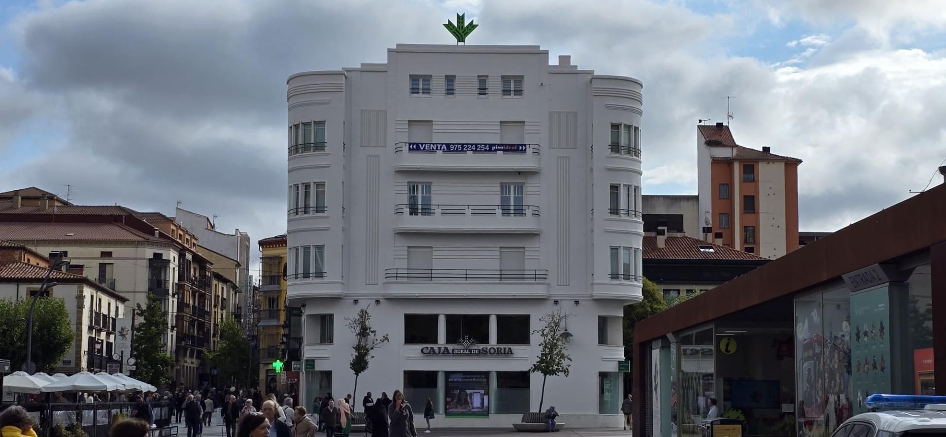 Exterior view of Flat for sale in Soria Capital   with Heating, Terrace and Balcony