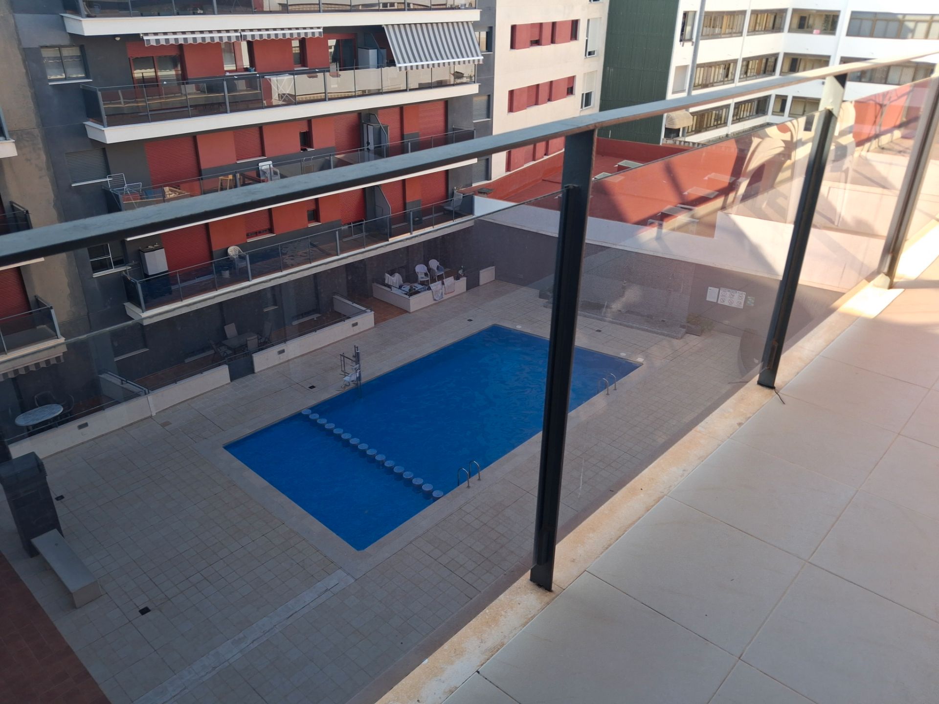 Swimming pool of Flat to rent in Benicarló  with Air Conditioner, Heating and Terrace