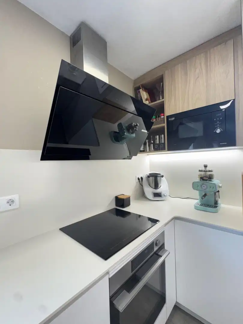 Cocina de Ático en venta en Igualada con Calefacción, Parquet y Terraza