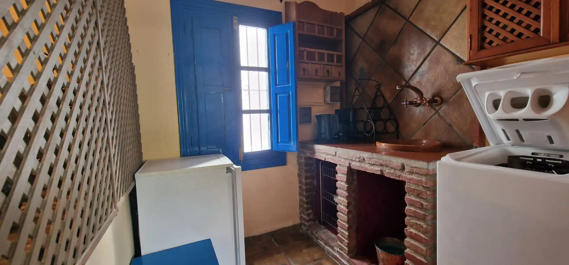 Cocina de Finca rústica en venta en Alhaurín El Grande con Aire acondicionado, Calefacción y Jardín privado