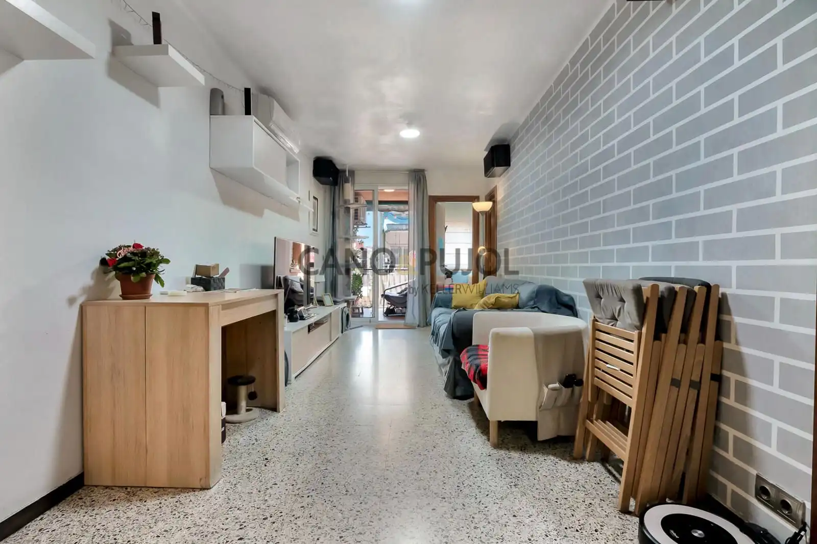 Sala d'estar de Pis en venda en Mollet del Vallès amb Aire condicionat, Calefacció i Terrassa