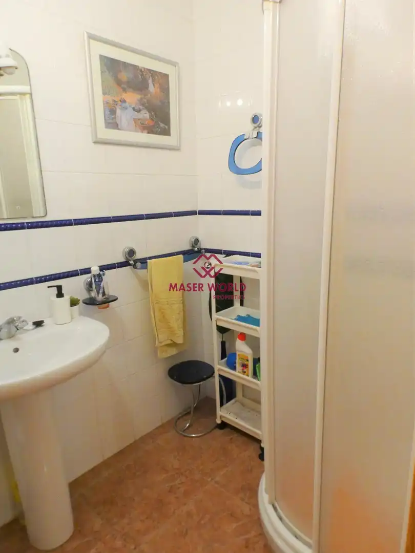 Baño de Apartamento en venta en Mazarrón con Amueblado y Balcón