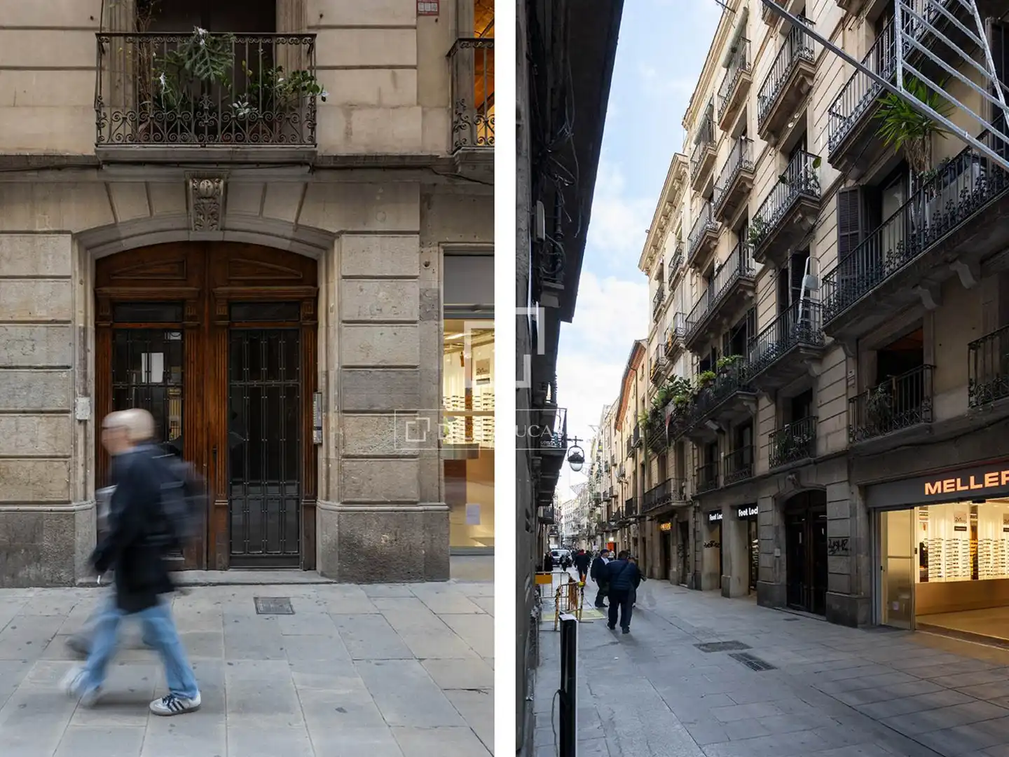 Vista exterior de Pis en venda en Barcelona amb Aire condicionat, Parquet i Traster