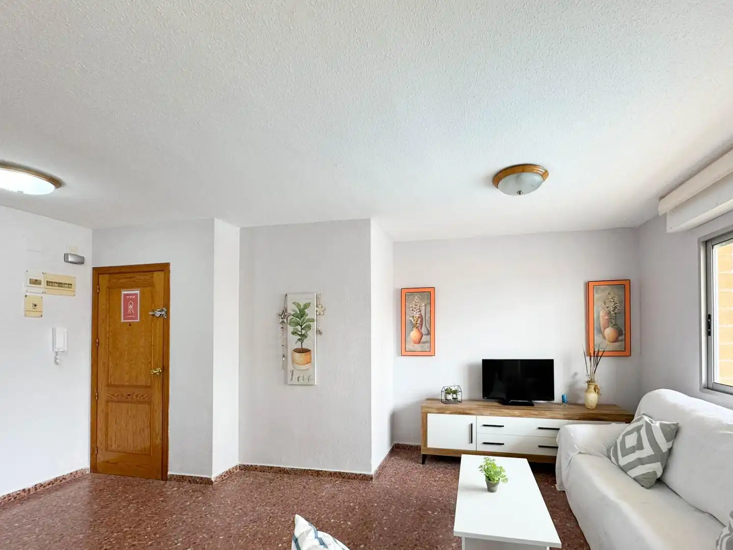 Sala de estar de Apartamento de alquiler en Playa de Gandia