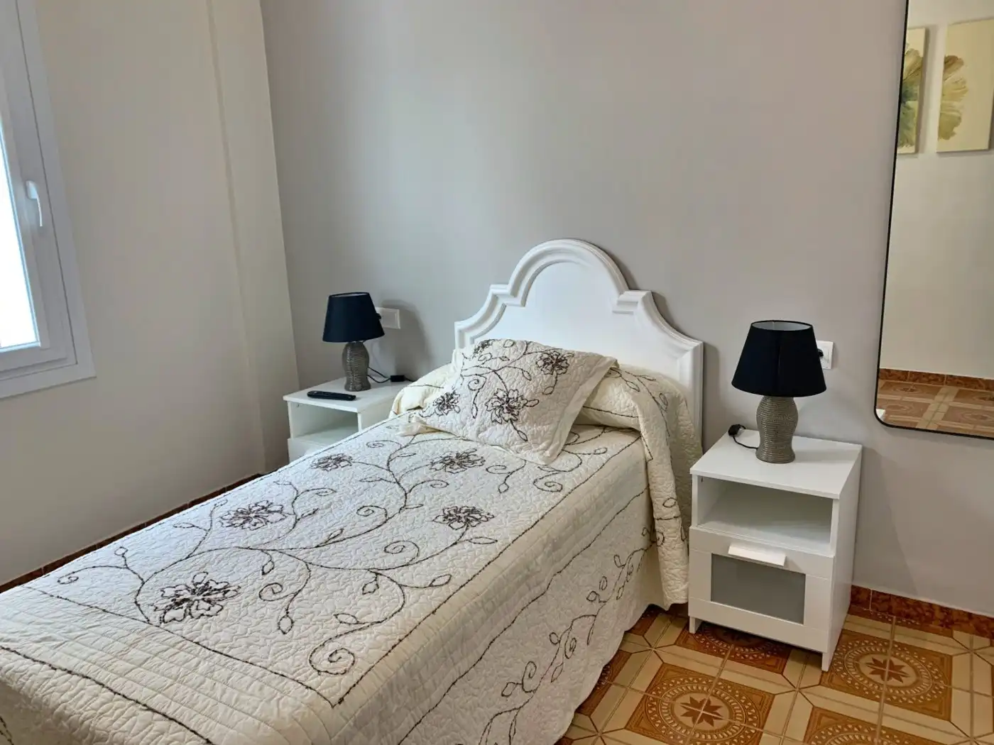 Habitación de Piso de alquiler en Málaga con Aire acondicionado, Calefacción y Amueblado