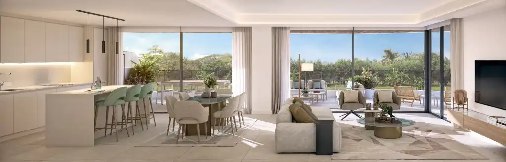 Living room of Apartments for sale in Estepona  with Terrace and Community pool