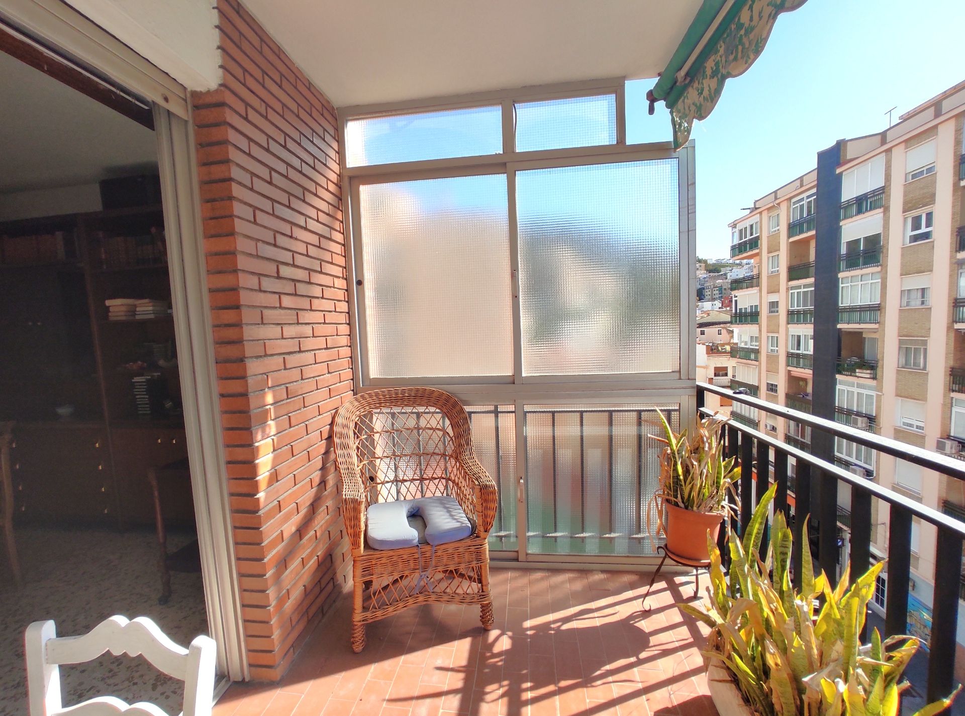 Balcony of Flat for sale in Málaga Capital  with Terrace