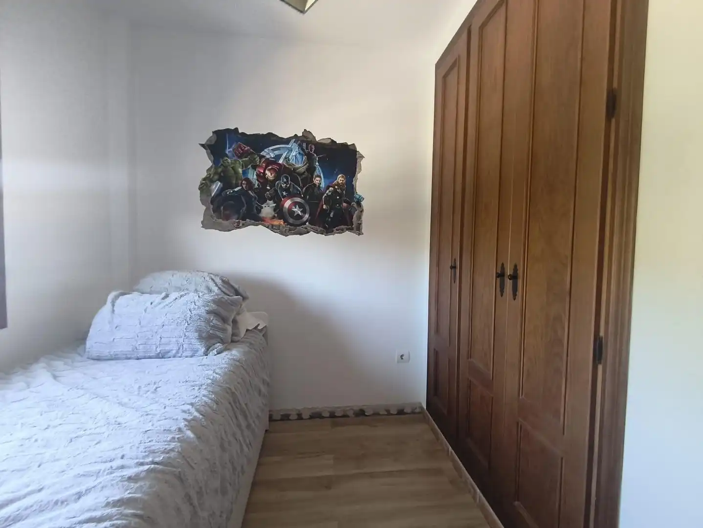 Bedroom of Detached homes for sale in La Línea de la Concepción  with Air Conditioner, Private garden and Balcony