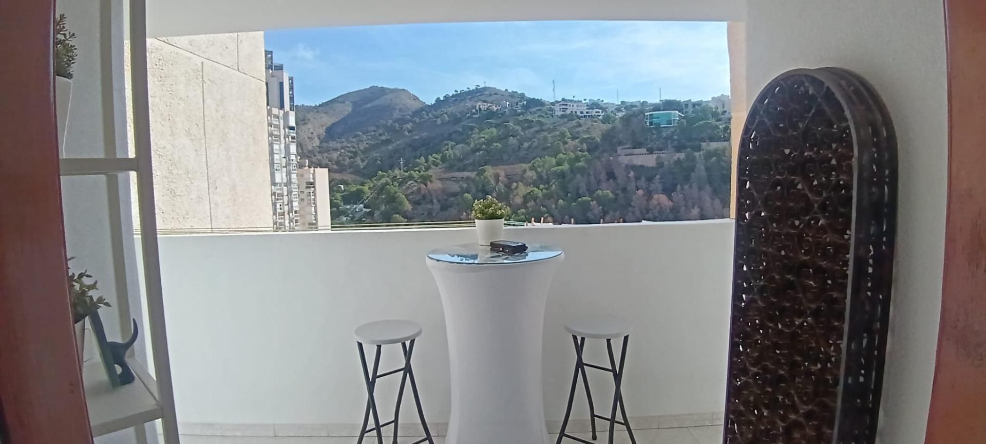 Terrace of Apartment for sale in Benidorm  with Air Conditioner, Heating and Community pool