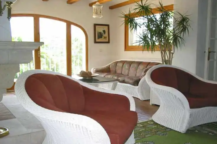 Sala d'estar de Finca rústica en venda en Riudarenes amb Aire condicionat, Calefacció i Jardí privat