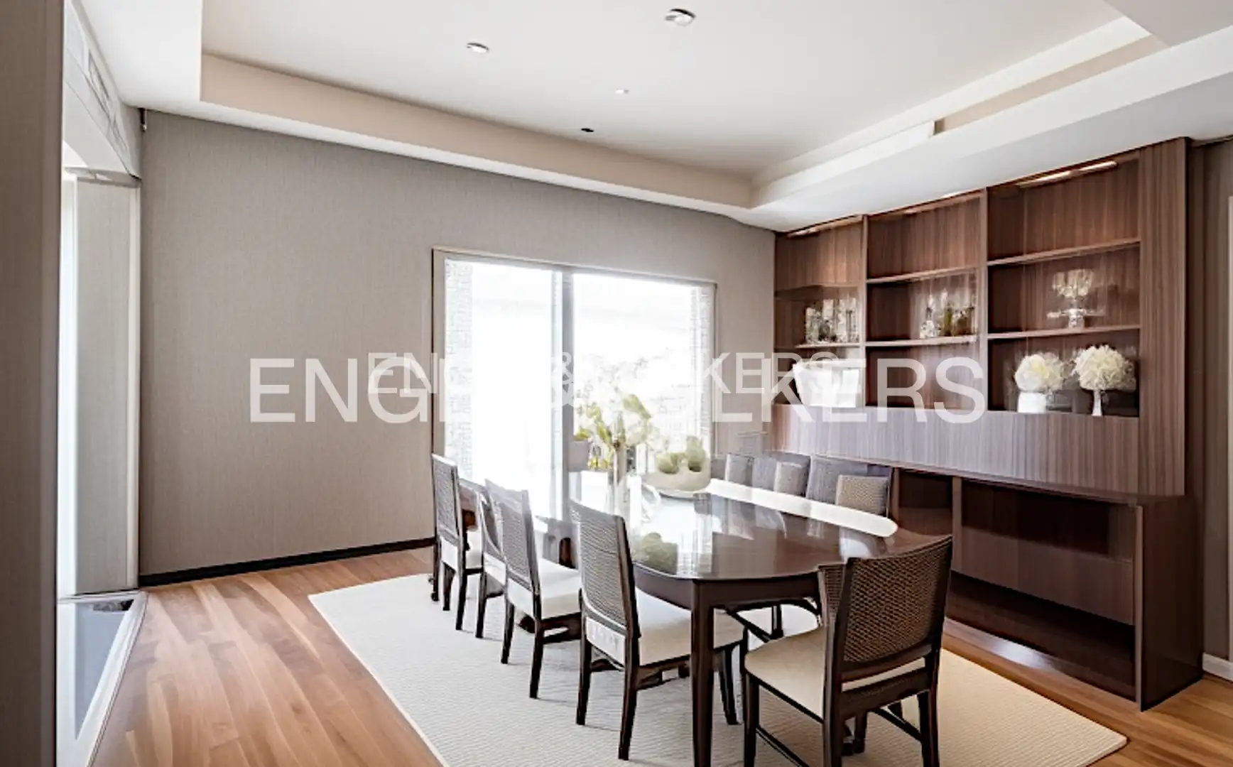 Dining room of Flat for sale in Madrid  with Heating, Parquet flooring and Terrace