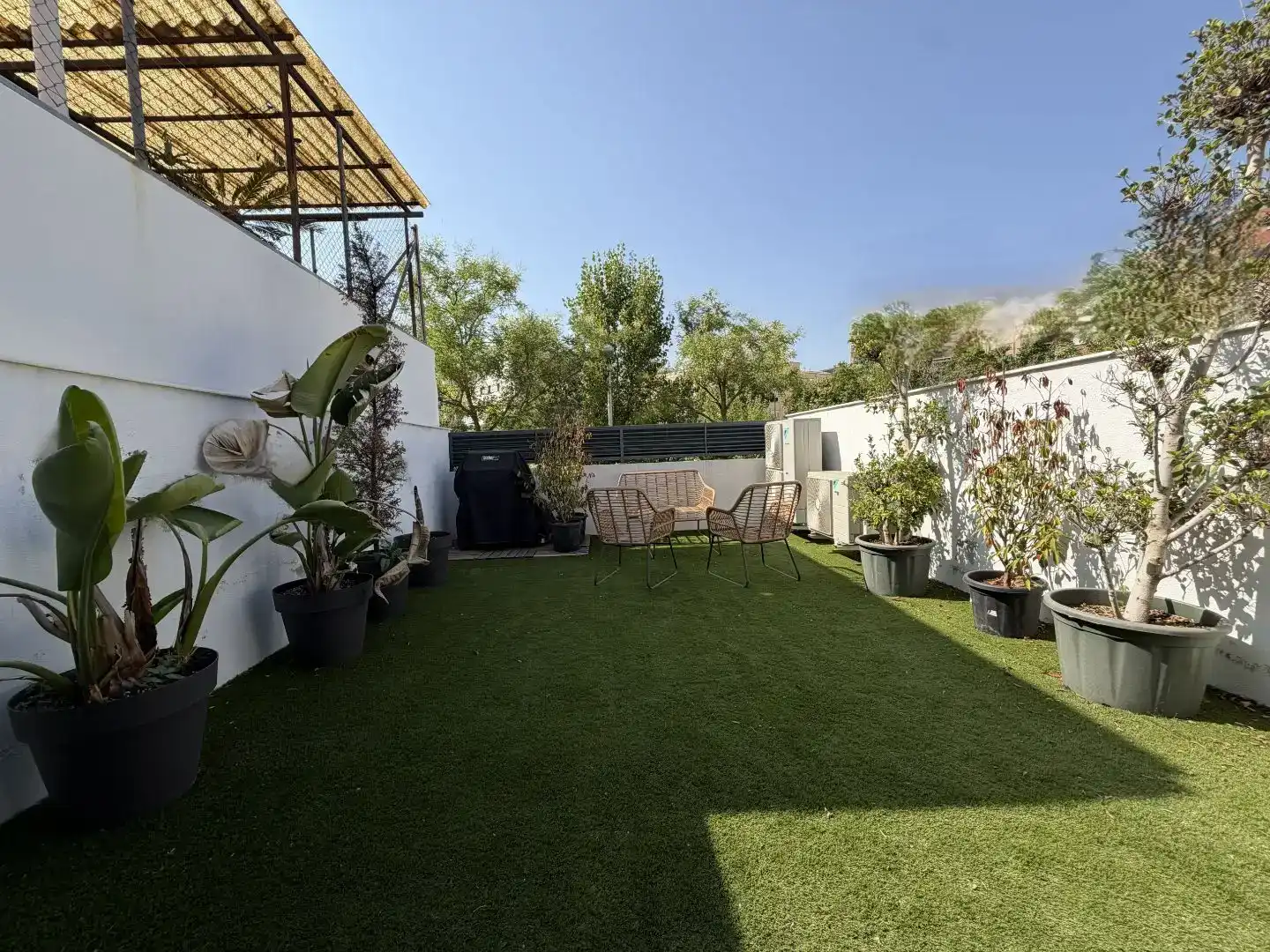 Terraza de Casa adosada en venta en Sabadell con Aire acondicionado, Trastero y Balcón