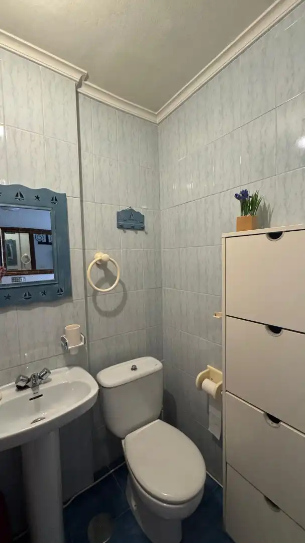 Bathroom of Flat for sale in Suances  with Heating, Parquet flooring and Terrace