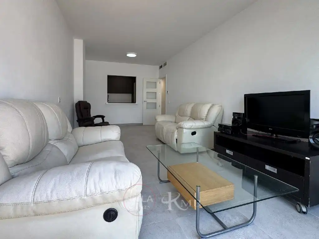 Sala de estar de Apartamento en venta en Garrucha con Aire acondicionado, Terraza y Amueblado