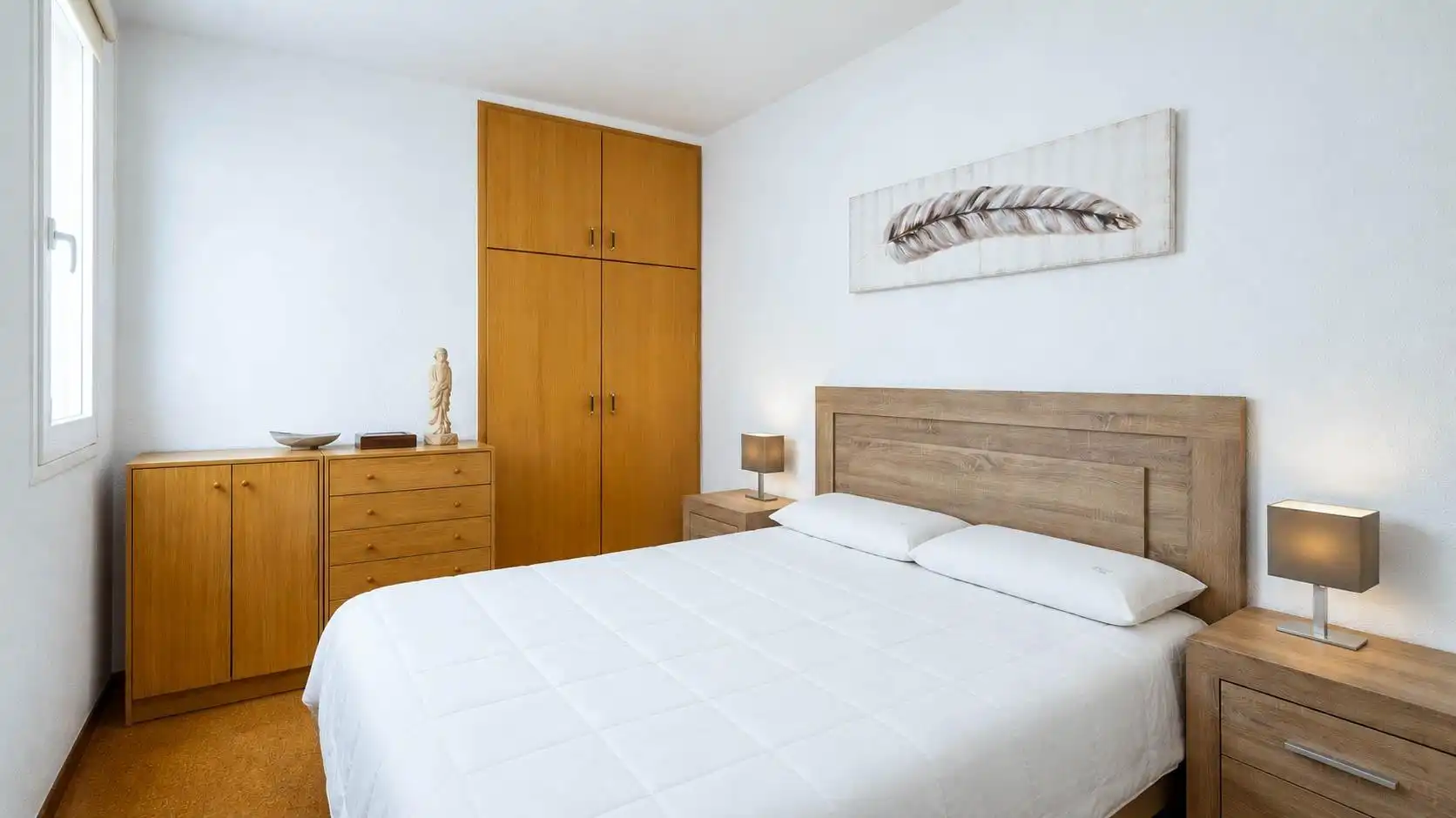 Bedroom of Flat for sale in Barcelona  with Air Conditioner, Heating and Parquet flooring