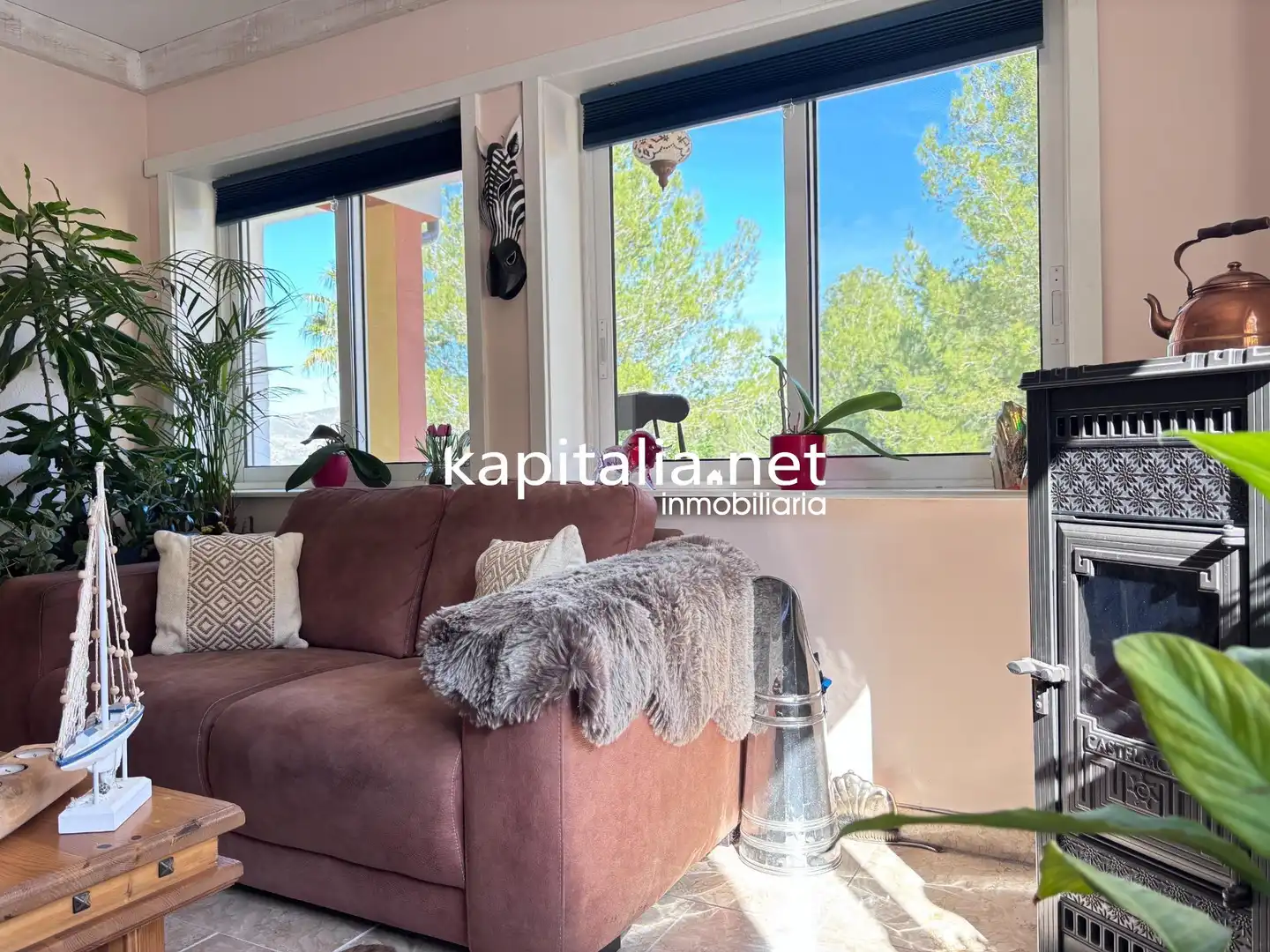 Exterior view of Houses for sale in Quatretonda  with Air Conditioner, Private garden and Terrace