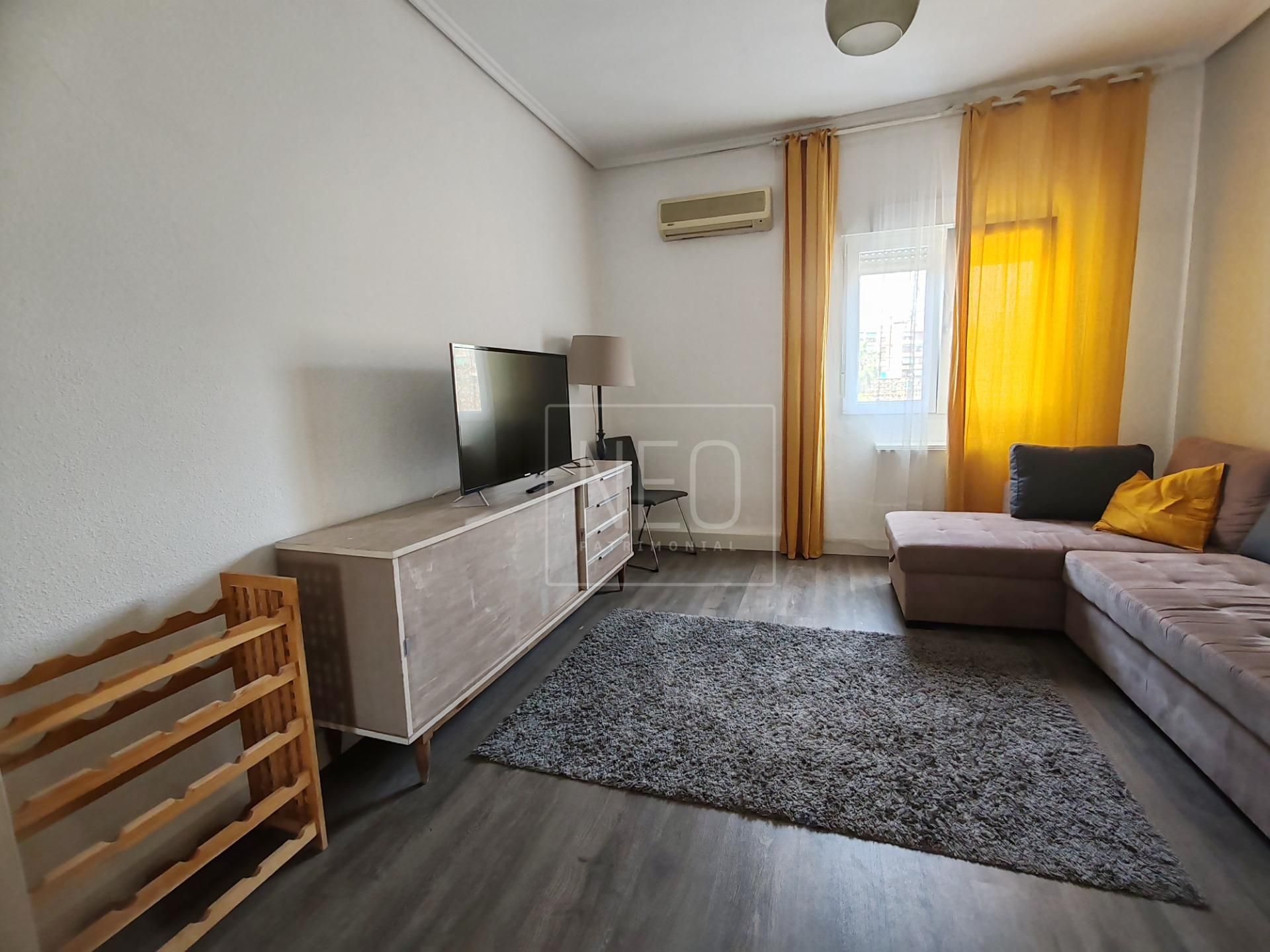 Living room of Flat for sale in  Valencia Capital  with Air Conditioner and Heating