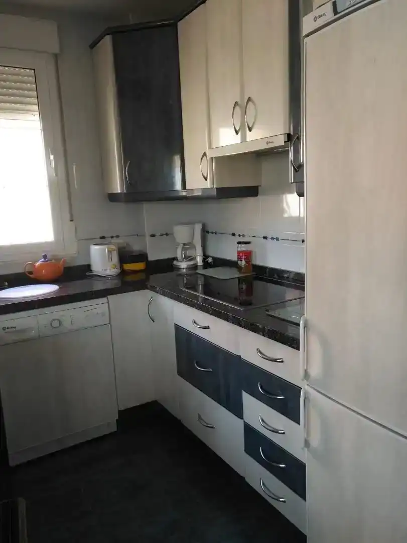 Cocina de Piso en venta en La Robla  con Jardín privado, Parquet y Trastero
