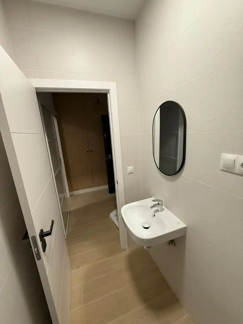 Baño de Piso de alquiler en Málaga con Aire acondicionado, Amueblado y Horno