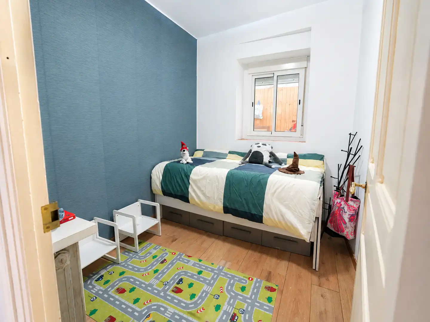 Bedroom of Flat for sale in Cudillero  with Heating, Private garden and Parquet flooring