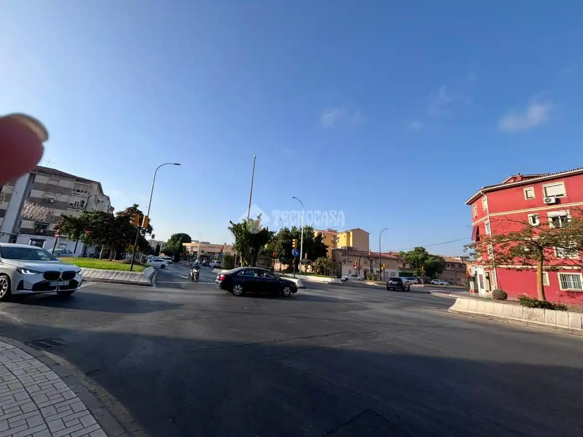 Vista exterior de Piso en venta en Málaga con Aire acondicionado, Parquet y Amueblado