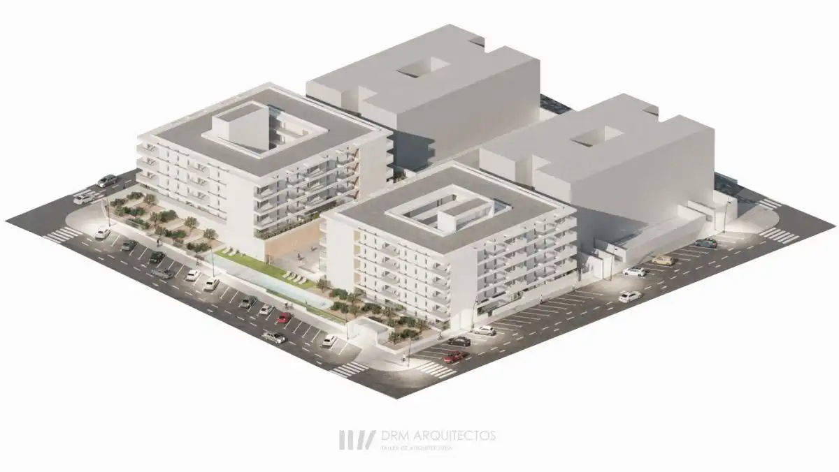Exterior view of Flat for sale in Plasencia  with Terrace, Storage room and Balcony