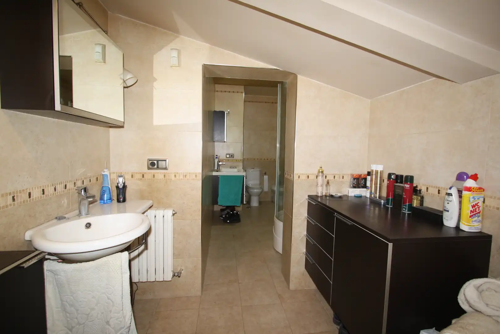 Bathroom of Houses for sale in Albacete  with Air Conditioner, Heating and Private garden