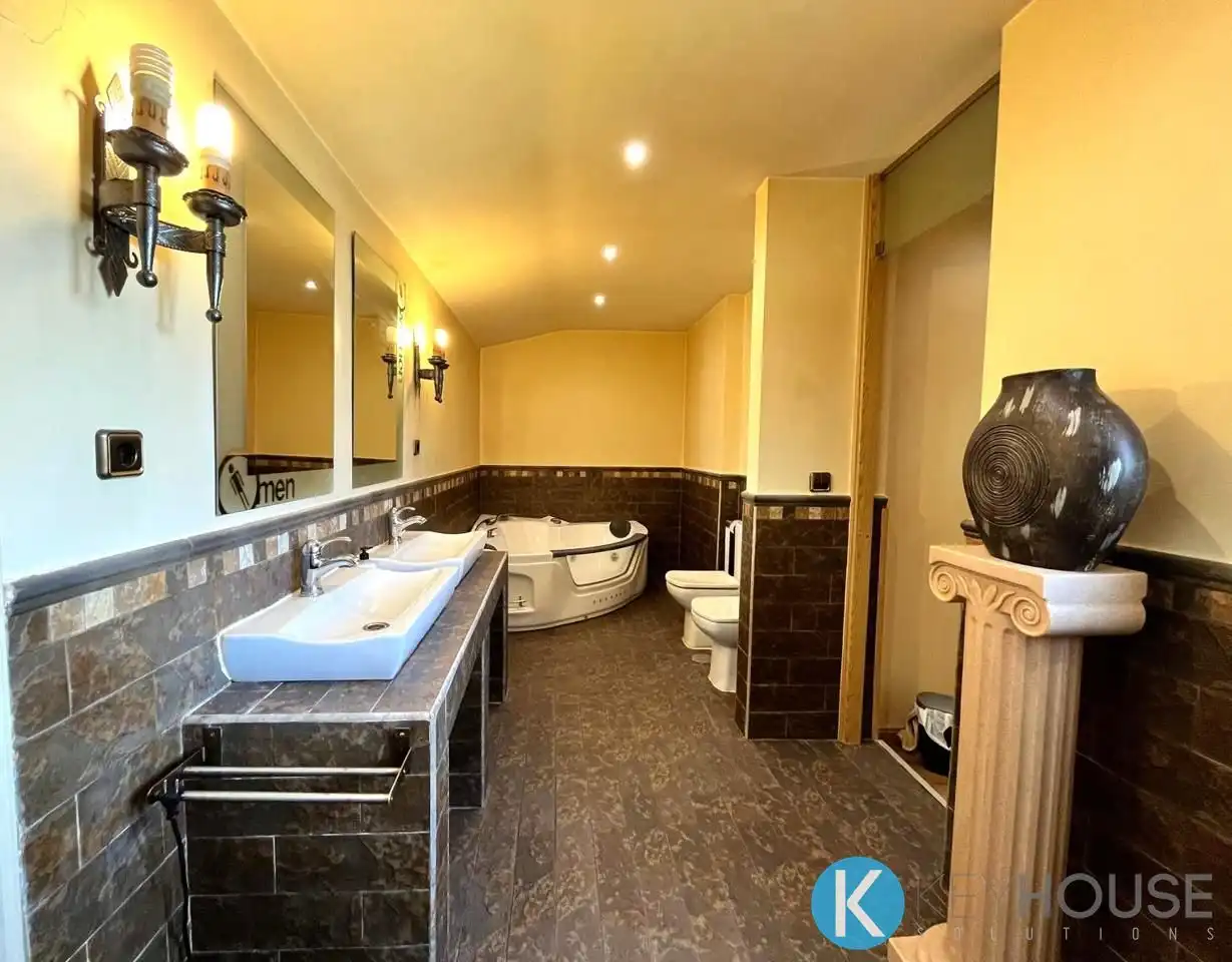 Baño de Casa o chalet en venta en Villar del Olmo con Aire acondicionado, Jardín privado y Piscina