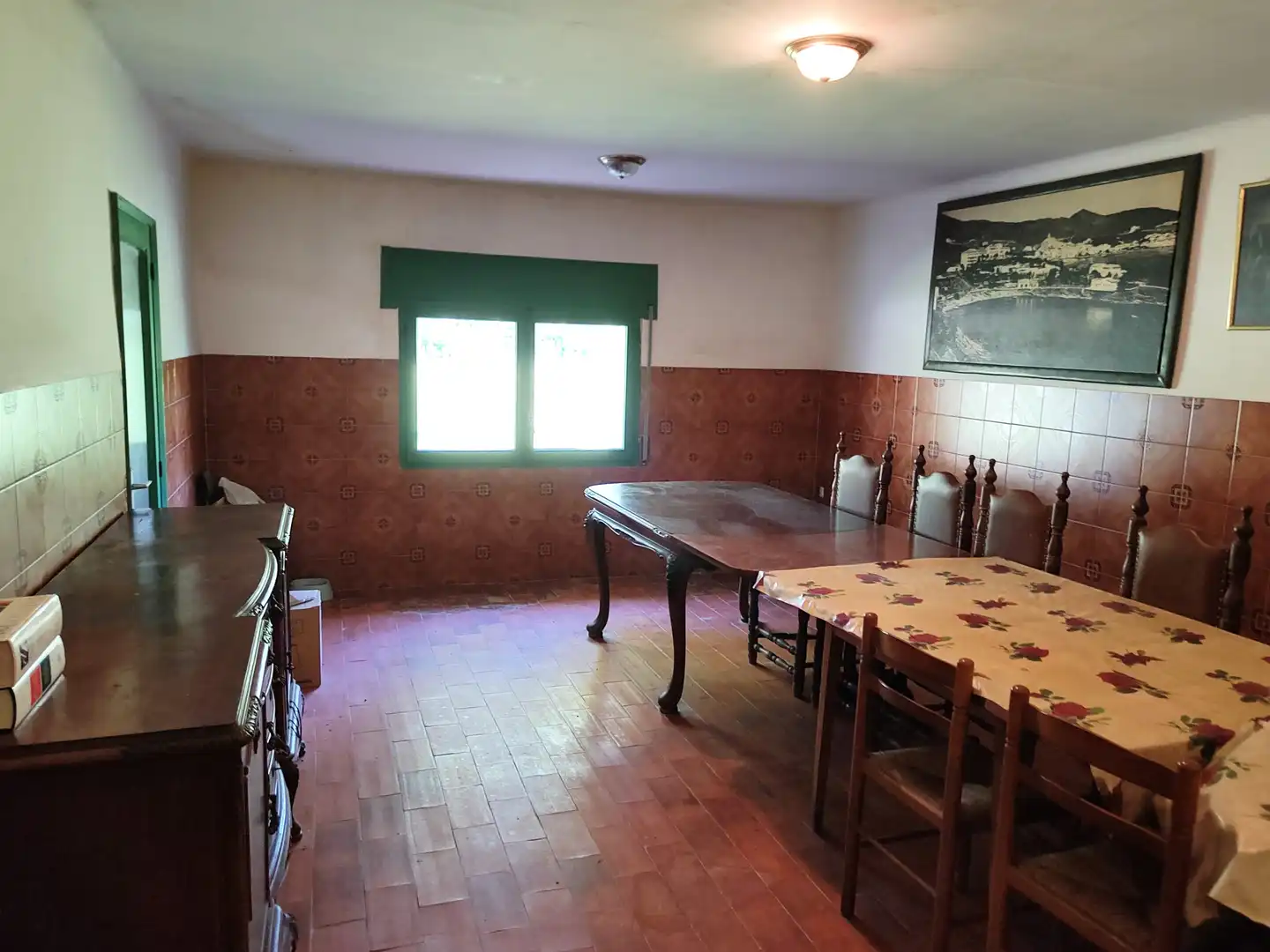 Dining room of Country homes for sale in Bescanó  with Heating, Private garden and Terrace