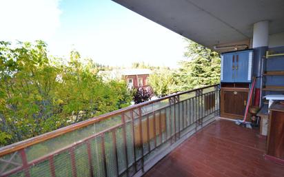 Balcony of Flat for sale in Palencia Capital  with Heating, Parquet flooring and Terrace