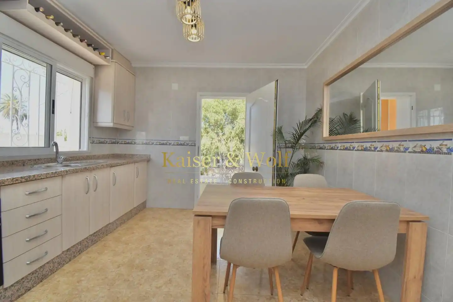 Kitchen of Houses for sale in Elche / Elx  with Air Conditioner, Private garden and Terrace