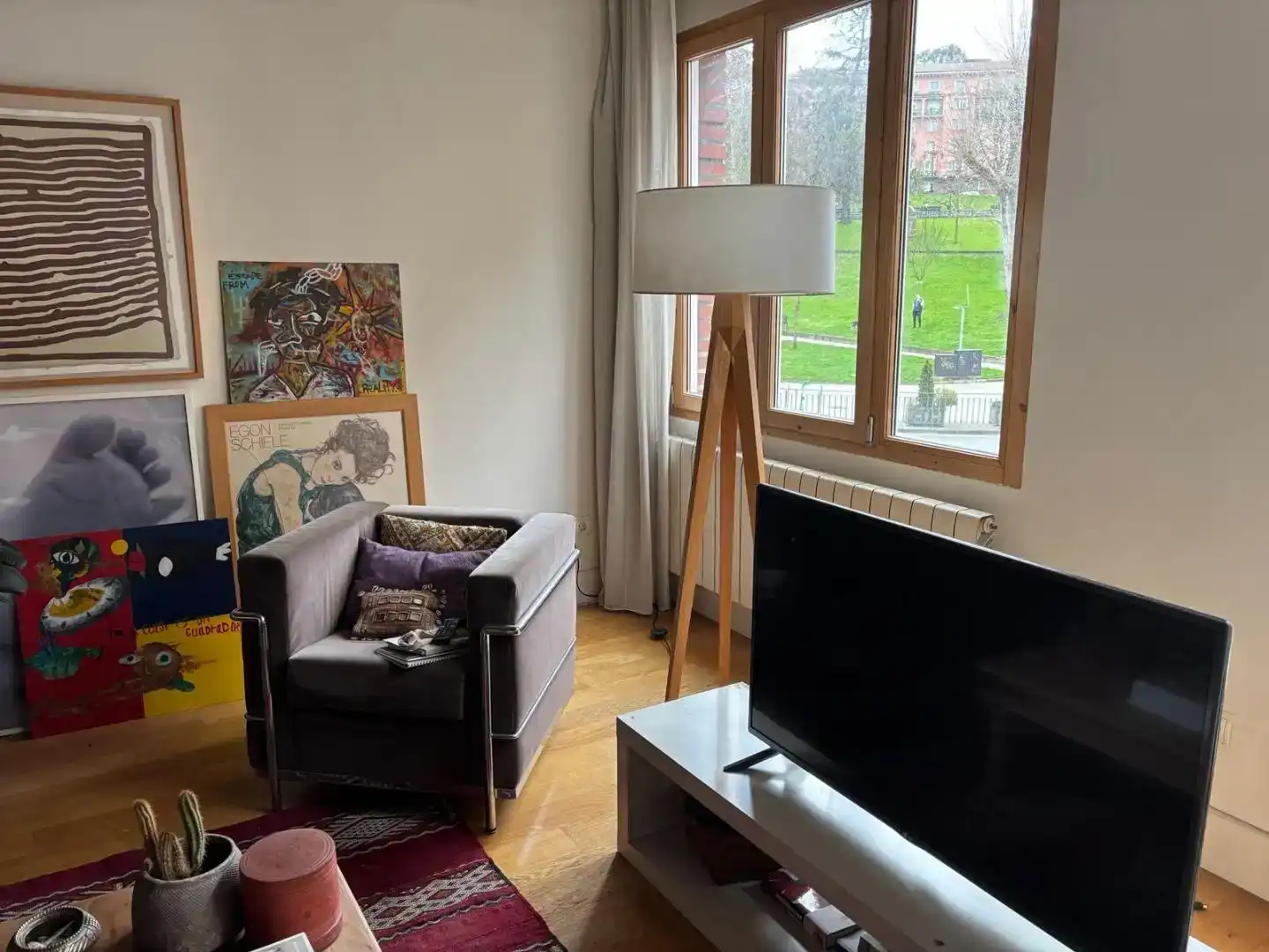 Living room of Flat for sale in Oviedo 