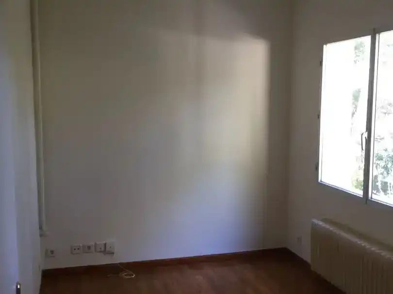 Schlafzimmer von Haus oder Chalet zur Miete in Castelldefels mit Klimaanlage, Privatgarten und Parkett