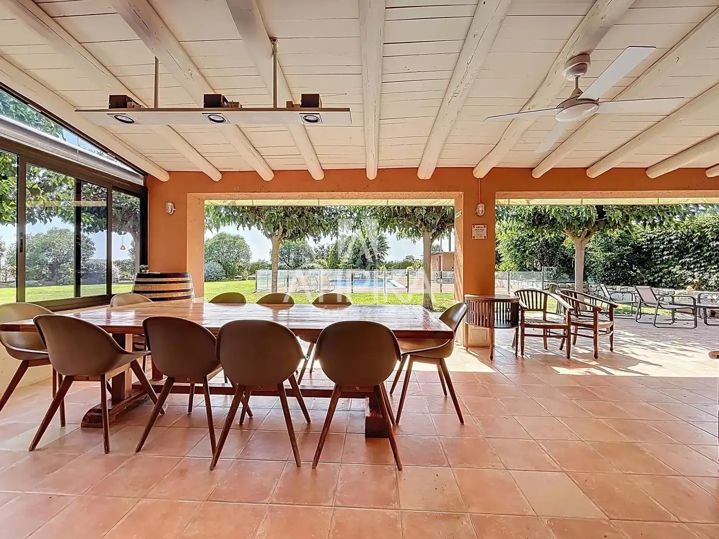 Terrace of Country homes for sale in La Granada  with Air Conditioner, Heating and Storage room