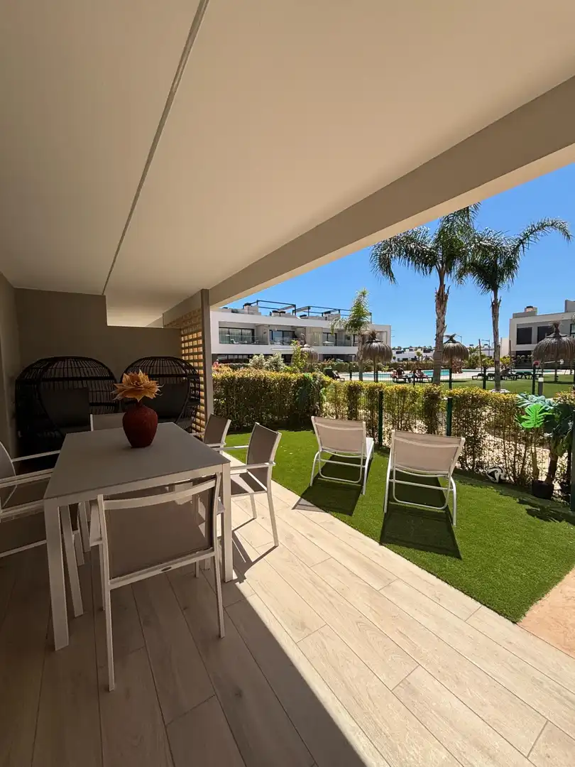 Terrassa de Planta baixa en venda en Torre-Pacheco amb Aire condicionat, Jardí privat i Terrassa
