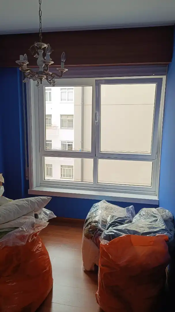 Bedroom of Flat for rent in A Coruña Capital   with Parquet flooring, Furnished and Oven