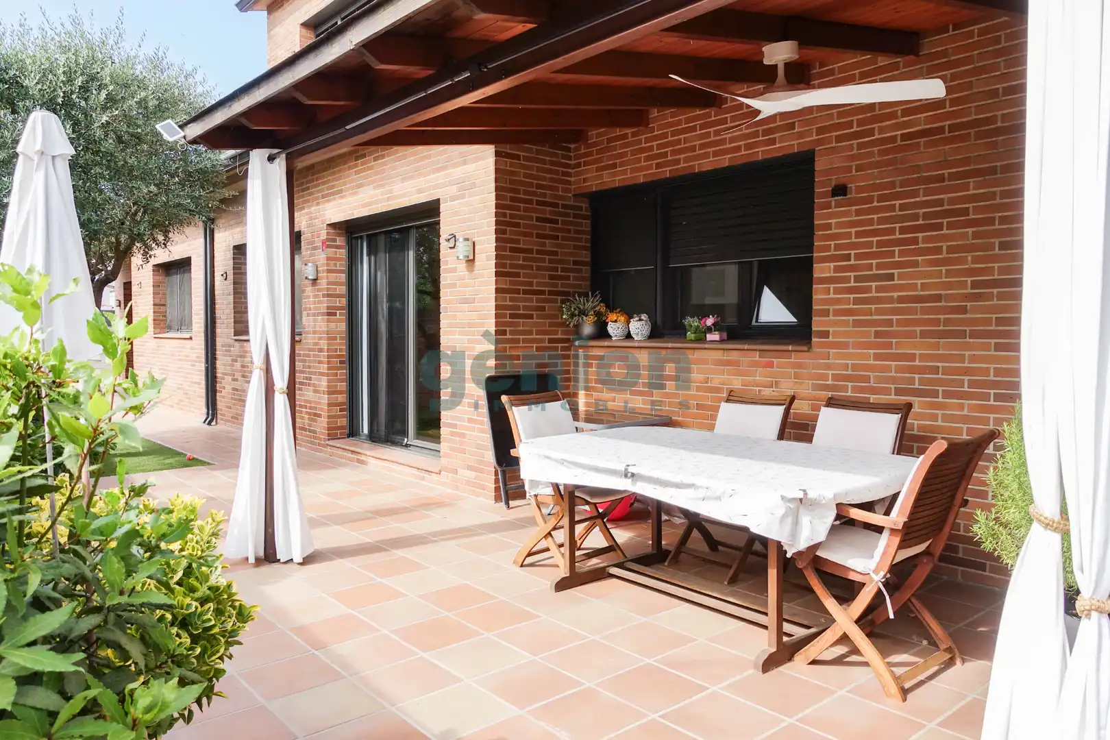 Terrace of Houses for sale in Fornells de la Selva  with Private garden, Terrace and Swimming Pool