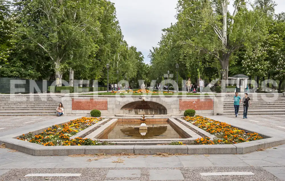 Jardí de Apartament de lloguer en Madrid amb Aire condicionat, Calefacció i Parquet