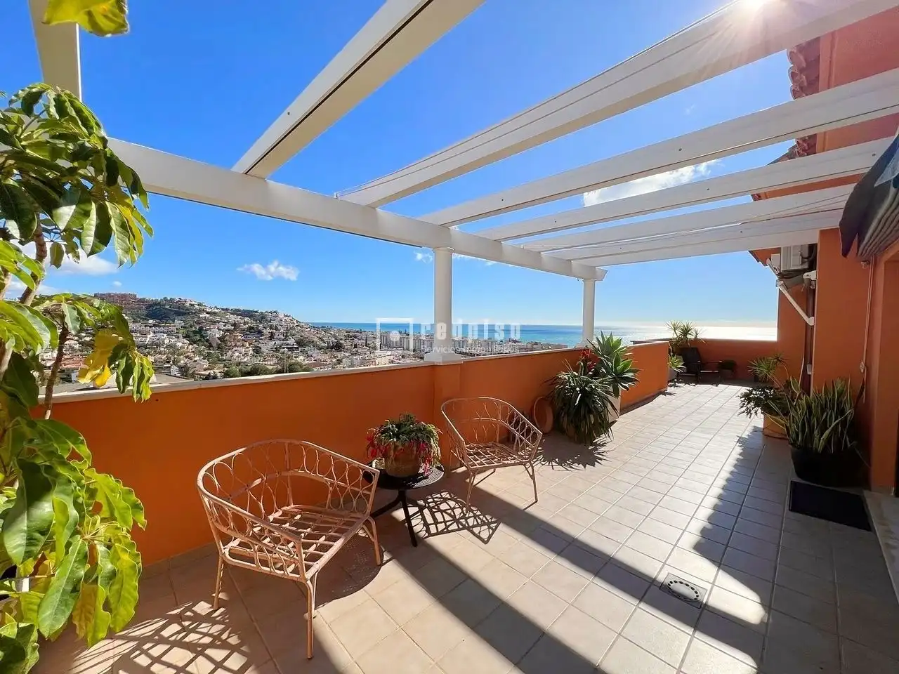 Terraza de Ático en venta en Rincón de la Victoria con Aire acondicionado, Calefacción y Jardín privado