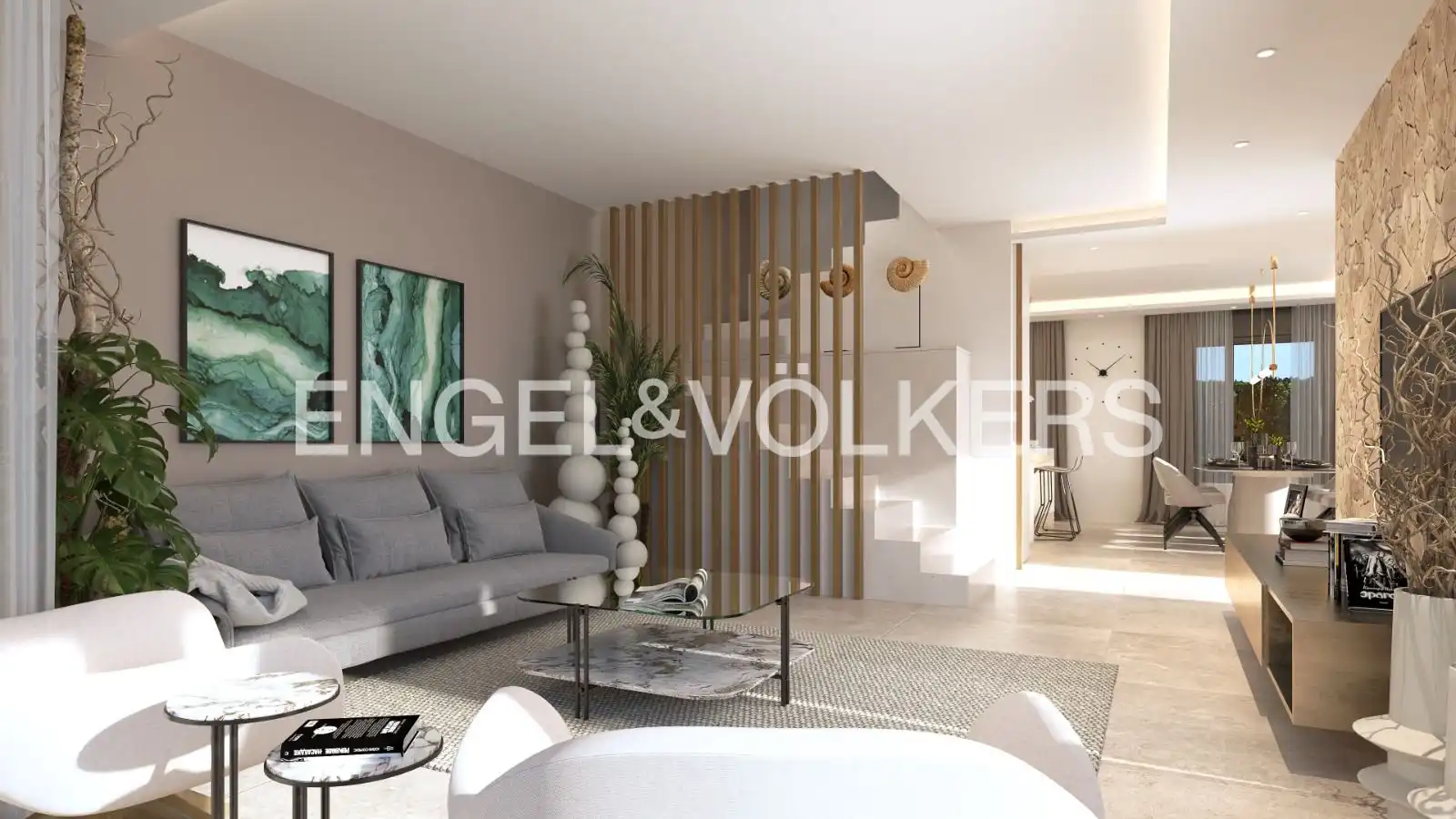 Sala de estar de Casa o chalet en venta en Orihuela con Aire acondicionado, Calefacción y Jardín privado