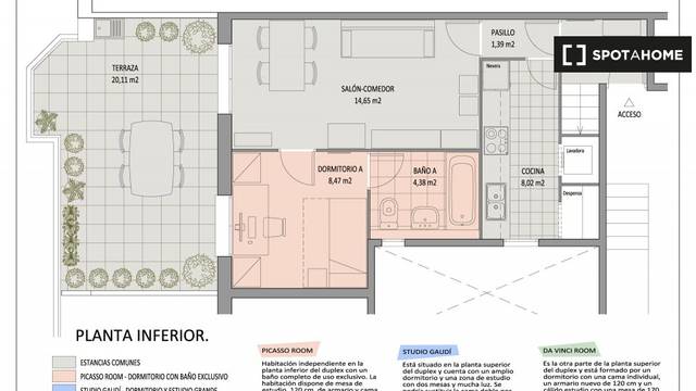 Piso en Alquiler en La Florida