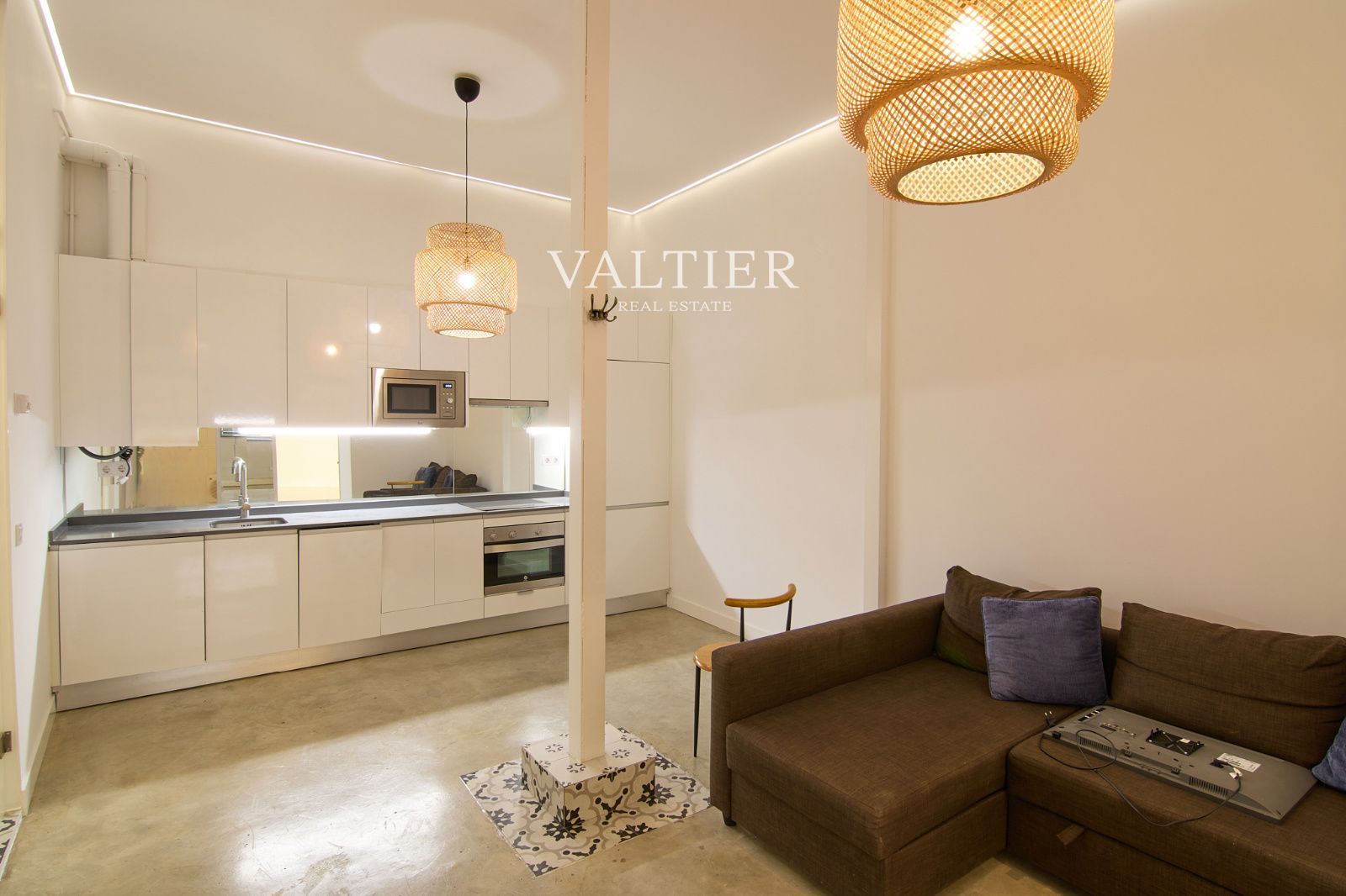 Kitchen of Flat for rent in  Madrid Capital  with Furnished