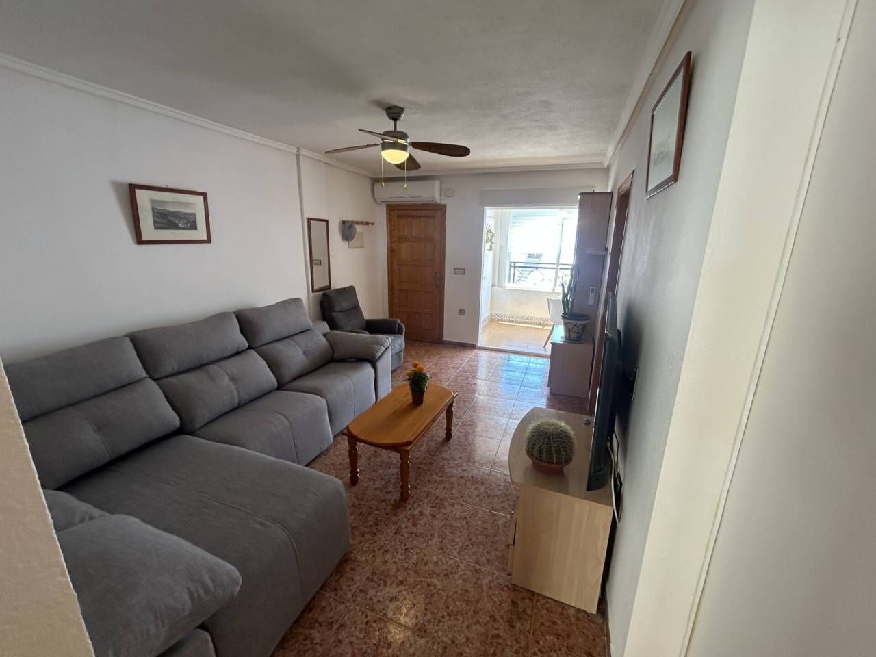 Sala d'estar de Pis en venda en Santa Pola amb Aire condicionat, Terrassa i Traster