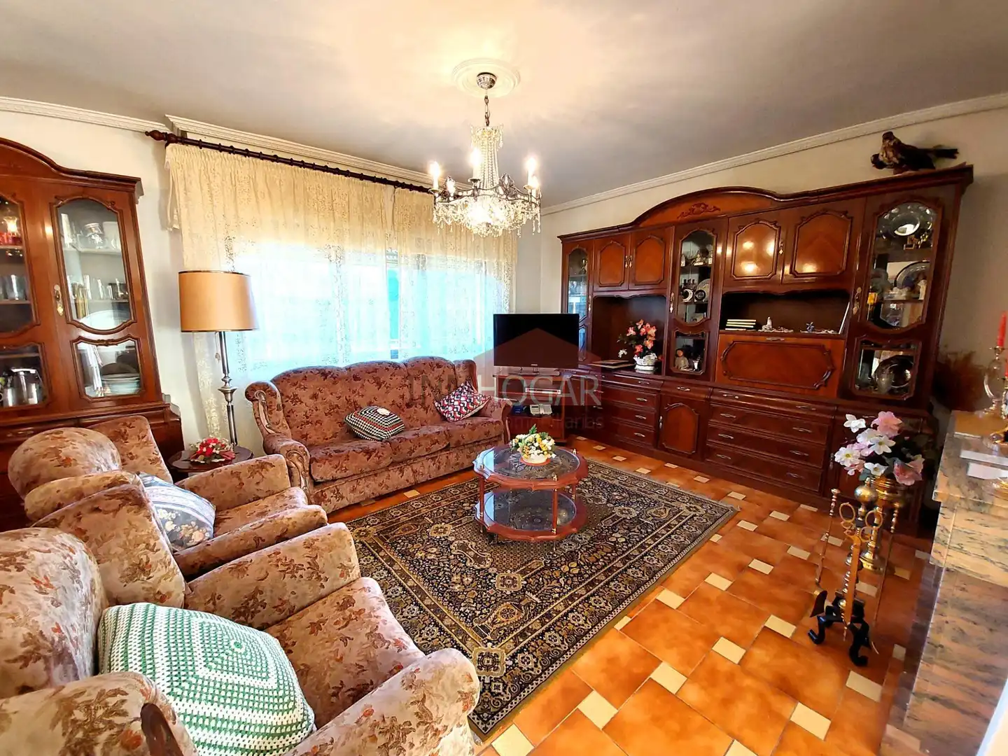 Sala de estar de Casa o chalet en venta en Ávila con Jardín privado, Trastero y Piscina