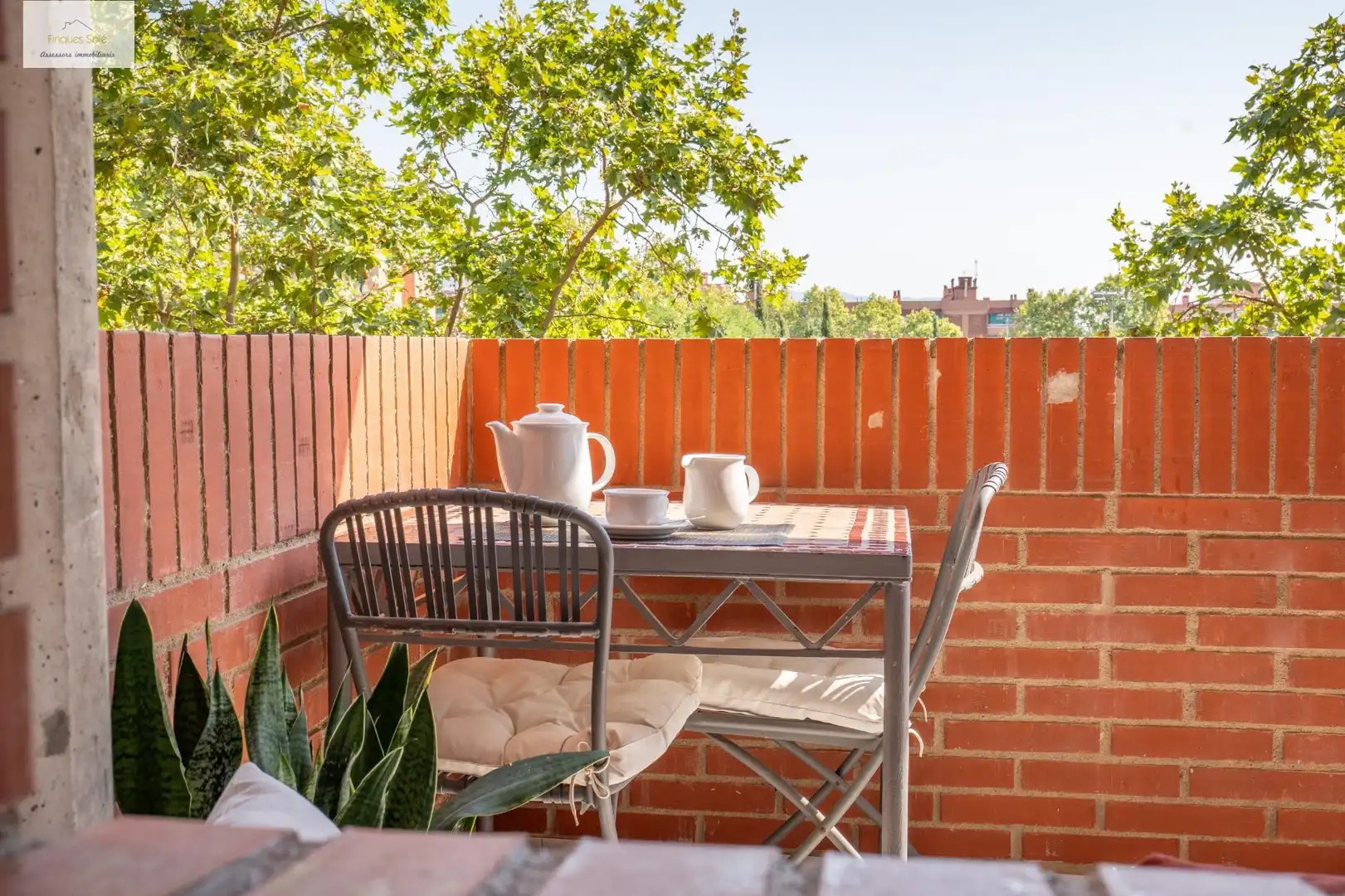 Terrasse von Wohnung zum Verkauf in Badalona mit Klimaanlage, Heizung und Terrasse