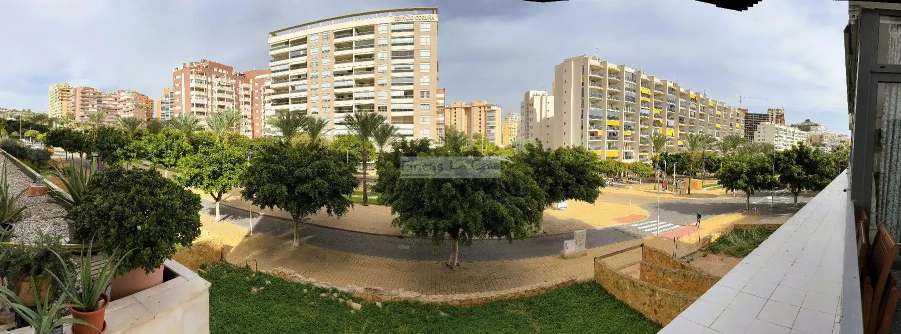 Terrasse von Wohnungen zum Verkauf in Villajoyosa / La Vila Joiosa mit Klimaanlage, Heizung und Terrasse