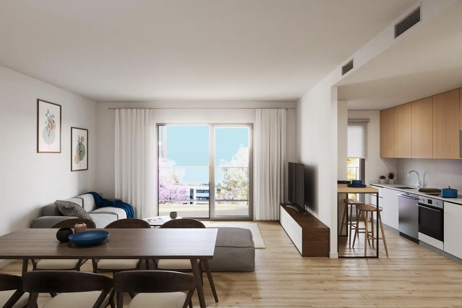 Piso con terraza en venta en Parc Central, imagen 4