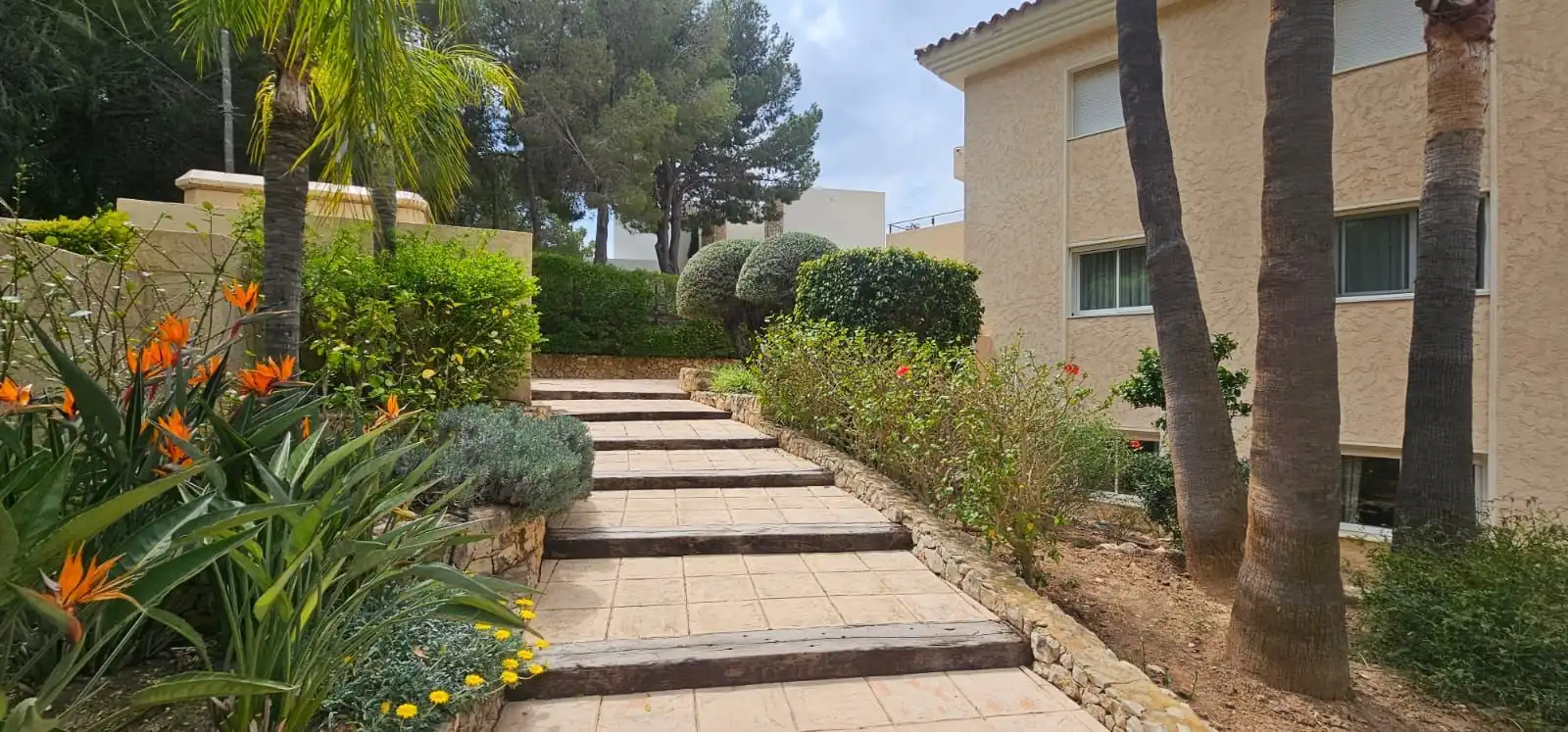 Jardín de Apartamento en venta en Altea con Aire acondicionado, Calefacción y Piscina comunitaria